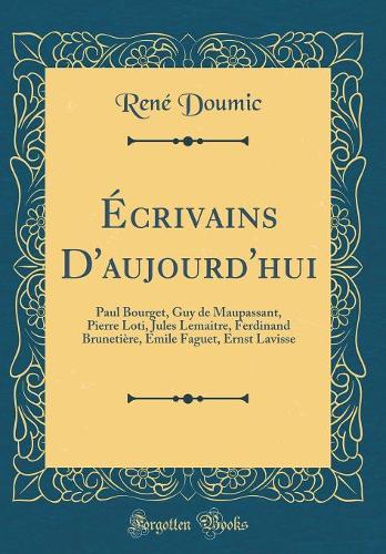 Écrivains d'Aujourd'hui