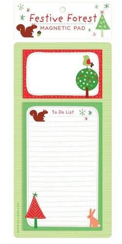 Festive Forest Holiday Magnet