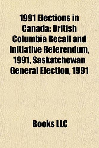 1991 Elections in Canada