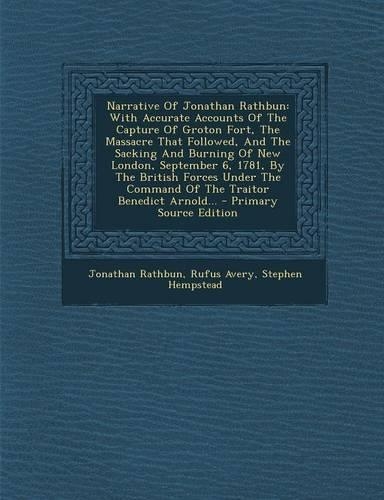 Narrative of Jonathan Rathbun