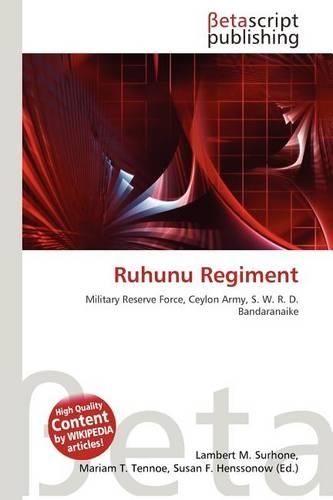 Ruhunu Regiment: (English)