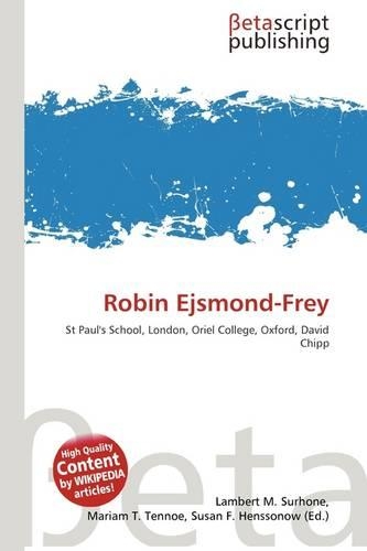 Robin Ejsmond-Frey: (English)