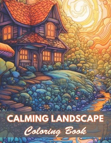 Calming Landscape Coloring Book
