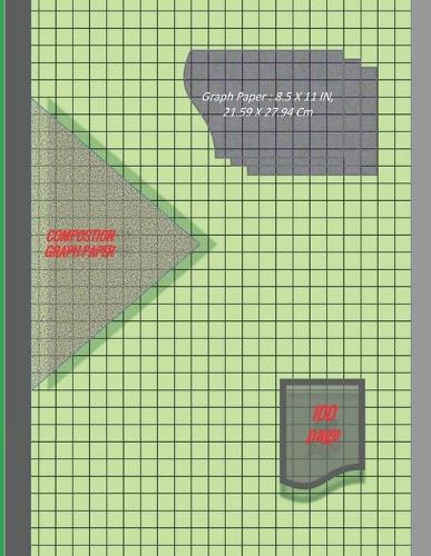 Graph Paper Notebook 8.5 x 11 IN, 21.59 x 27.94 cm