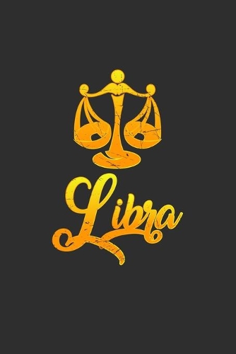 Libra: Weekly 100 page 6 x9 Dated Calendar Planner and Notebook For 2019-2020 Academic Year