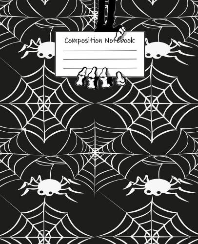 Halloween Abstract Pattern Volume 14 Wide Ruled Journal