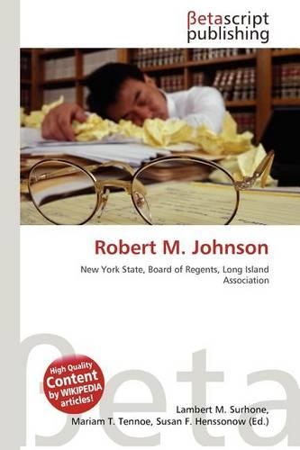 Robert M. Johnson: (English)