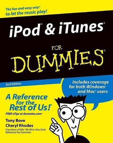 iPod and iTunes For Dummies