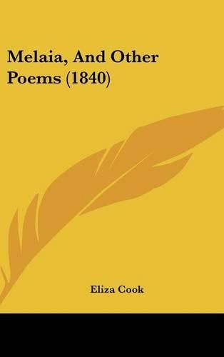 Melaia, and Other Poems (1840)
