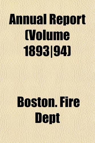 Annual Report (Volume 1893-94)