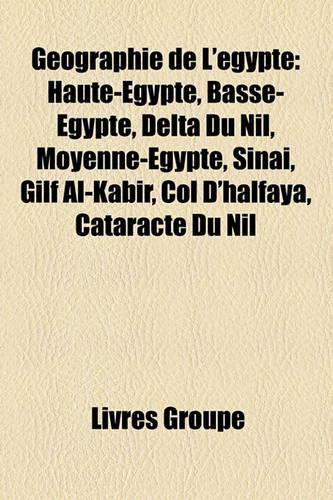 Geographie de L'Egypte
