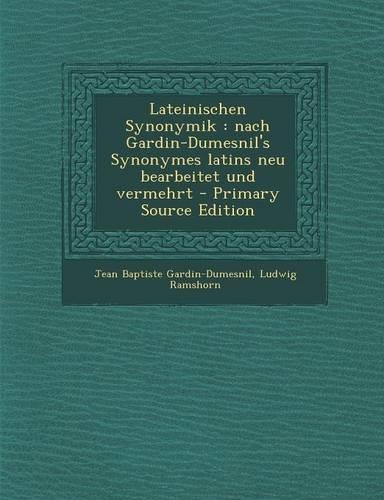 Lateinischen Synonymik