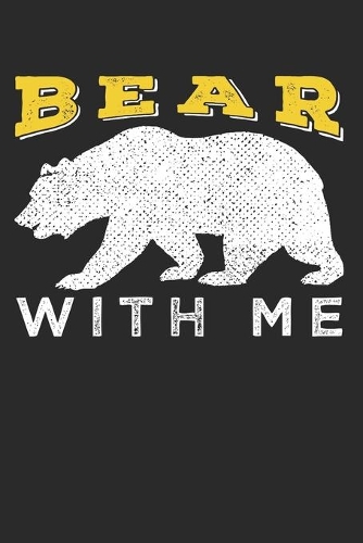 Bär Notizbuch: Bär Notizbuch die Perfekte Geschenkidee für Tierliebhaber und Bären Freunde. Das Taschenbuch hat 120 weiße Seiten mit Punktraster die dich beim Schr