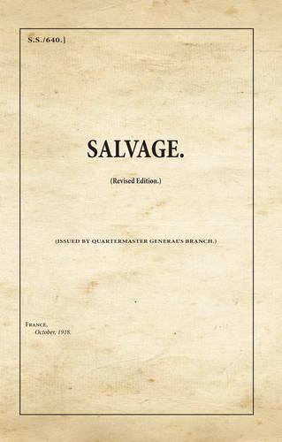 Salvage: SS640(War Office Publications)