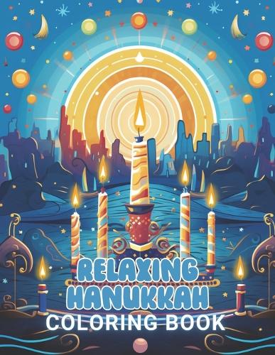 Relaxing Hanukkah Coloring Book
