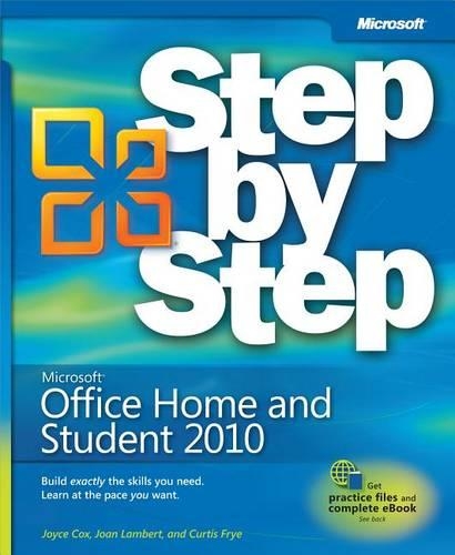 Microsoft(r) Office Home & Student 2010 Step by Step