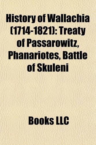 History of Wallachia (1714-1821)