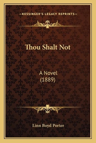 Thou Shalt Not