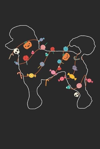 Poodle Notebook - Halloween Poodle Journal - Poodle Gift for Dog Lovers - Poodle Diary