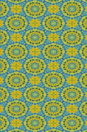 2019 Weekly Planner Stylish Designer Pattern 134 Pages