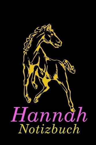 Pferd Hannah Notizbuch