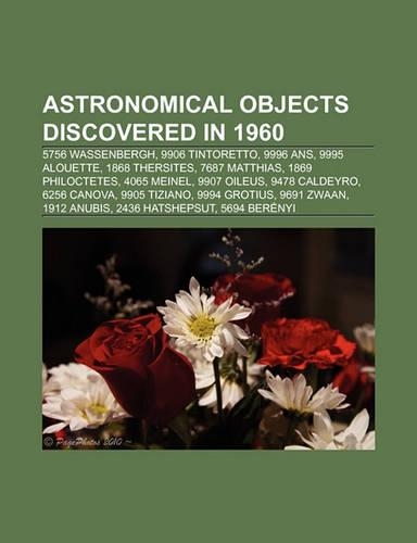 Astronomical Objects Discovered in 1960