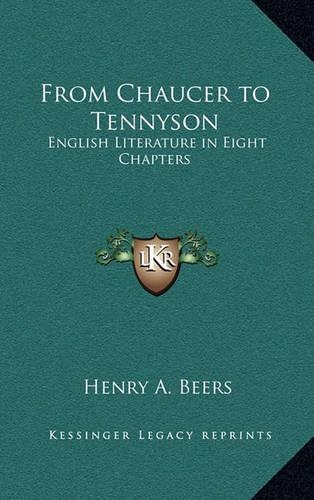 From Chaucer to Tennyson