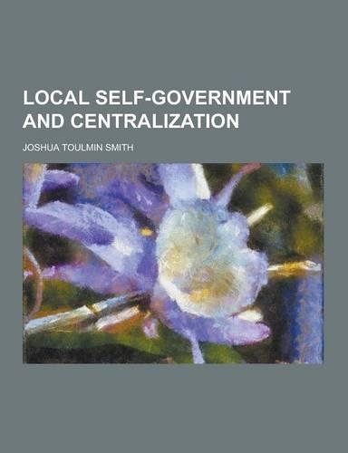 Local Self-Government and Centralization