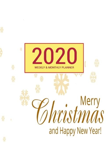 2020 Planner Weekly & Monthly 8.5x11 Inch