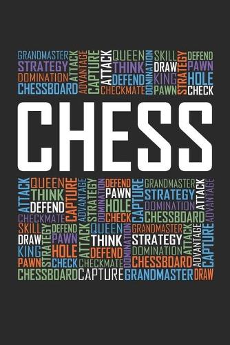 Chess Words: 6x9 Ruled Notebook, Journal, Daily Diary, Organizer, Planner