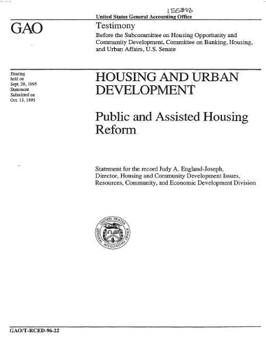 Housing and Urban Development