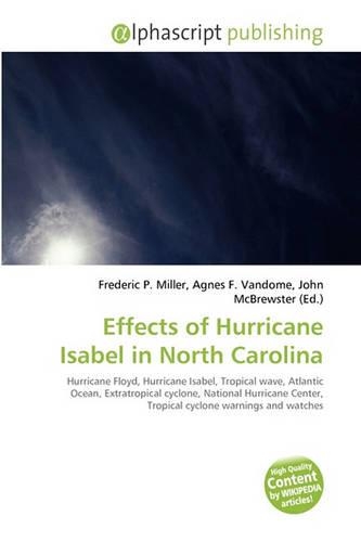 Effects of Hurricane Isabel in North Carolina