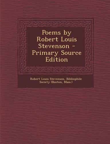 Poems by Robert Louis Stevenson