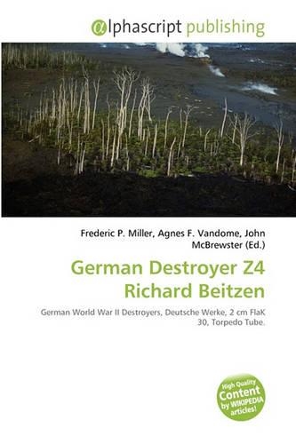 German Destroyer Z4 Richard Beitzen: (English)