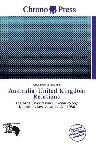 Australia-United Kingdom Relations
