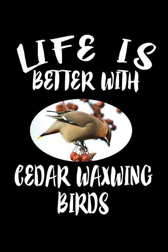 Life Is Better With Cedar Waxwing Birds