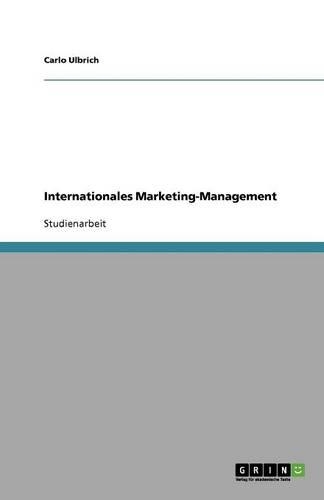 Internationales Marketing-Management