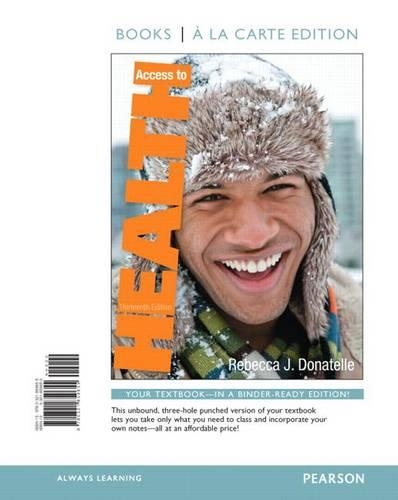 Access to Health: Books a La Carte Edition(Books a la Carte)