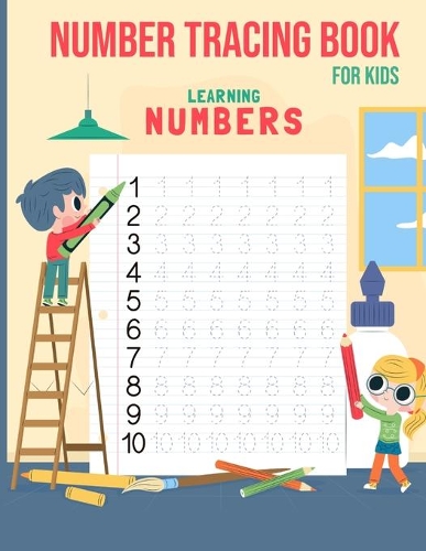 Number Tracing Book For Kids