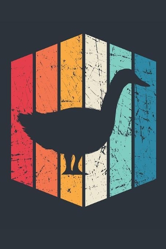 Vintage Duck Notebook - Gift for Duck Lovers - Retro Duck Journal - Duck Diary for Boys and Girls