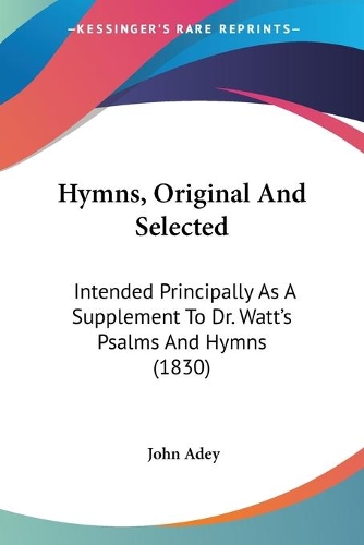 Hymns, Original And Selected