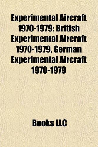 Experimental Aircraft 1970-1979