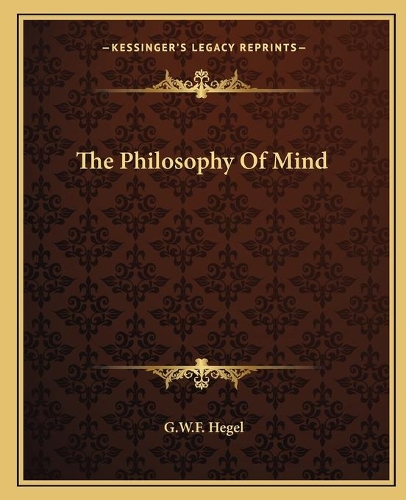 The Philosophy Of Mind