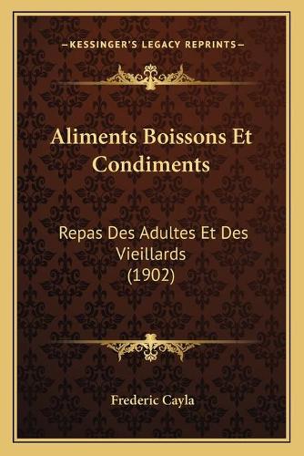 Aliments Boissons Et Condiments