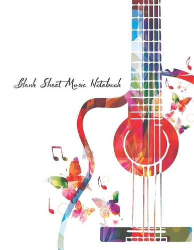 Blank Sheet Music Notebook