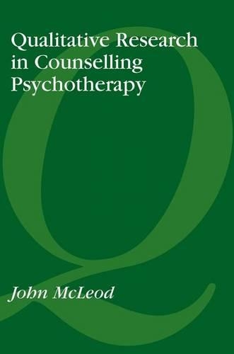 Qualitative Research in Counselling and Psychotherapy