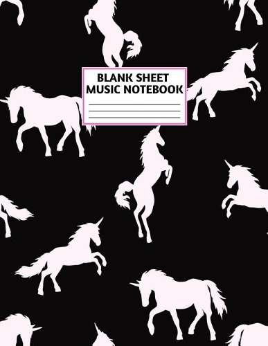 Blank Sheet Music Notebook