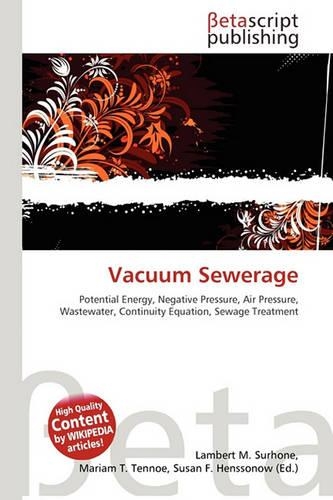 Vacuum Sewerage: (English)