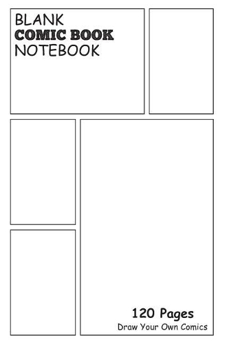 Blank Comic Book for kids