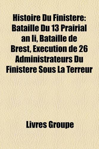 Histoire Du Finistre